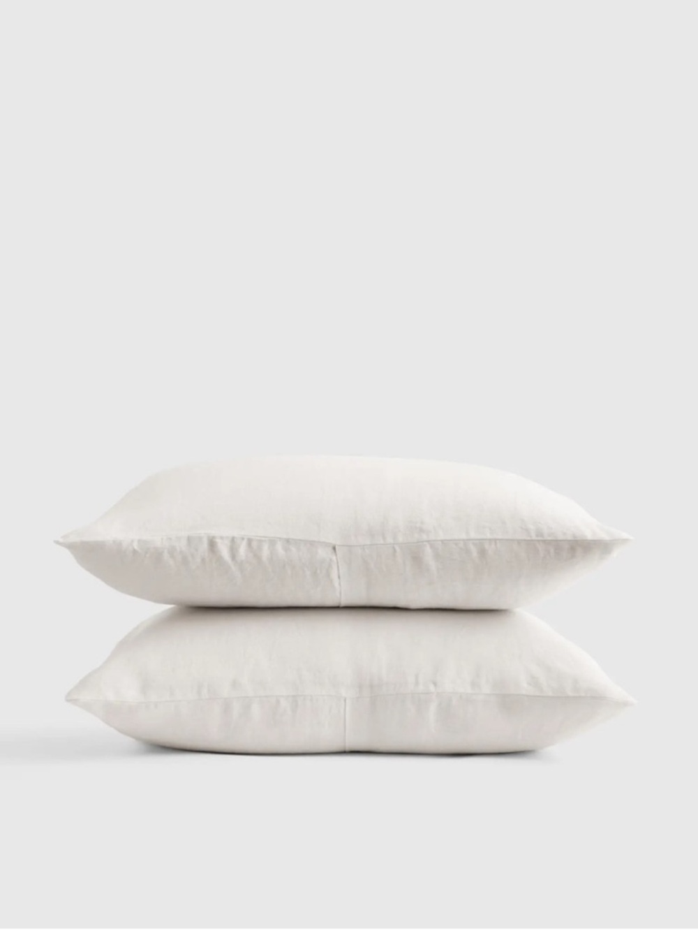 QUINCE European Linen Sham Set King Sand 1175